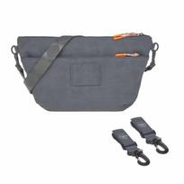 Vežimėlio organizatorius Lassig Buggy Bum Bag antracito spalvos, kompaktiškas, atsparus vandeniui