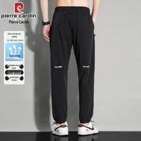 Pierre Cardin Men's Summer Thin Ice Silk Jogger Pants L