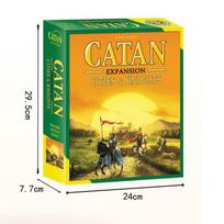 Catan stalo žaidimo plėtinys „Vandenyno nuotykis“ su Raudonąja ir Riterio miesto versijomis