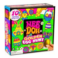 Needoh Stress Relief Toy - Advent Calendar Blind Box with 10 Squeeze Toys & Golden Egg Hunt 10 pieces per box