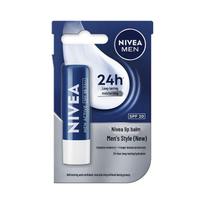 NIVEA Men Hydrating Lip Balm, Fragrance-Free (2-Pack)