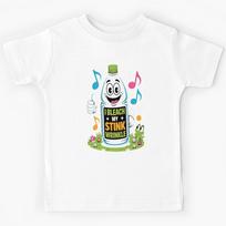 I Bleach My Stink Wrinkle Funny Adults Gag Humor  Kids T-Shirt 110