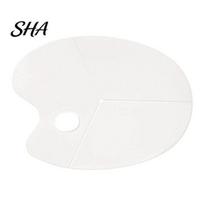 Acrylic Paint Palette Oval with Thumb Hole, Portable Artist Painting Supplies Mixing Tray for Oil Watercolor Art Color Large