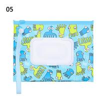 Snap-Strap Carrying Case Flip Cover Wet Wipes Bag Stroller Accessories Cosmetic Pouch Tissue Box 5