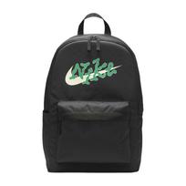 Nike Heritage audinio kuprinė, įprasta, unisex, juoda ir stadium žalia FN0878-010