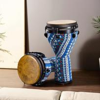 Lengvas 10 -12  Afrikietiškas rankinis būgnas su mechaniniu derinimu, puikiai tinkantis pasirodymams, mokymui ir pritaikomam grojimui. 10-inch Fabric Lightweight Mechanical Tuning