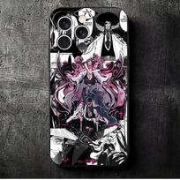 Bleach Anime Ichigo Kenpachi Soft Phone Case for iPhone 16 16E 17 Air 15 Pro Max 14 Plus 13 Mini 11 12 7 Black Cover Back Shell iPhone 17 Pro Max
