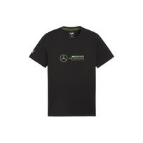 PUMA Mercedes-AMG Petronas F1 Essentials Logo T-Shirt 'Black' Men's 623754-01 M gray