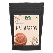 Pronatural 1 kg Halim sėklų | sodinių kress sėklų | Asaliya sėklų - 100% natūralios, turtingos baltymais, skaidulomis ir geležimi, palaiko imunitetą, virškinimą ir Ide