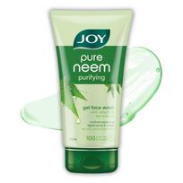 Joy Skin Purifying Neem Face Wash for Oily & Acne-Prone Skin | Fights Pimples, Controls Excess Oil & Unclogs Pores | Natural Antibacterial Formula