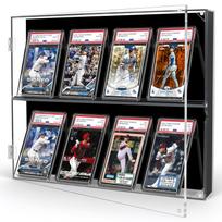 Saeda Card Display Trading Card Baseball Card Wall Card UV Acrylic Card Storage Magnetic Trading Card Transparent Display Case, Case, Mount, Loader,