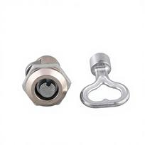 G305 Electrical Cabinet Lock (Silver,Stainless Steel) sidabras