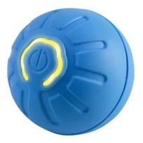 USB Interactive Smart Dog Toy Ball Automatic Moving Rotating Chew For Puppies Luxury Sport Fashion Pet Toy Plastics Box Packing (blue,other) mėlyna