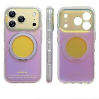 Dopamine 360 Rotating Ring Stand Phone Case IPhone 17 Pro Max 16 15 TPU Protective Cover Anti-Slip Shockproof iPhone 17 Pro Max