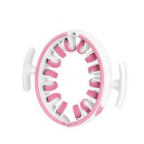 360° Wrap Around Manual Massage Roller Detachable Handles Cellulite Massager  Beauty Tools rožinė