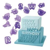 Icing Cutter 40pcsset Mold Mould Alphabet Number Letter Fondant Cake Decorating