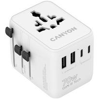Canyon adapter podróżny ontour 70w eu/uk/us/aus biały