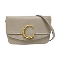 [Pre-Owned] C Buckle Small Calfskin Chain Shoulder Bag - Very Good #1TPZF1P ONE SIZE