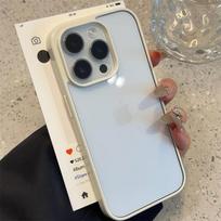 Clear Candy Color Case For iPhone 16 16E 15 14 Plus 13 12 11 Pro Max Shockproof Bumper Protective Cover Phone Accessories For iPhone 14 Pro