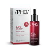 PHD/ 0.3% Retinol Face Serum with Bakuchiol & Peptides | Retinol Serum for Face Anti Aging & Wrinkles | Night Serum for Men & Women | Reduces Fine