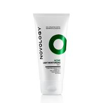 Novology Acne Light Moisturizing Gel with Hyaluronic Acid, Glycerin, Pro-Vitamin B5 & Niacinamide | For Oily, Acne Prone Skin| Non-Sticky Hydration