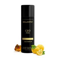 Bella Vita CEO Man Body Perfume 150ml | Premium No Gas Deo for Men | Deodorants Man | Long Lasting Office Fragrance with Tonka, Agarwood & Sophisti