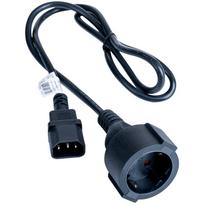 Akyga power cable ak-pc-13a adapter c14 / cee 7/4 schuko cable 1m