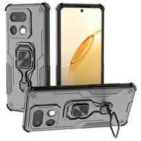 Compatible For Realme 16 Pro+ 5G Case Rotatable Ring Kickstand PC + TPU Shockproof Phone Cover juoda