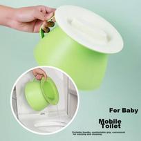 CHAHUA Urinal Potty Chair for Children, Portable Toilet Seat, Grass Greenn, 1 Piece