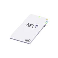 Contactless Writer Access Card Reader NFC 13.56mhz Card Reader Custom RFID Smart Card Reader ACR1555U-A1 balta