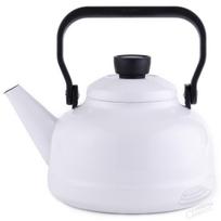 Fuji Enamel Kettle White Solid IH Compatible 2.3L SD-2.3K.CW balta