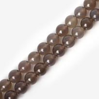 Natūralaus pilko akmens apvalūs laisvi karoliukai 15” gija Pasirinkite dydį 4-10 mm papuošalams 10mm 38cps gray