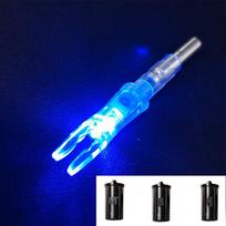5,2 mm LED Strėlių Apšviečiamasis Antgalis su Jungikliu ir Dangteliu - Automatiškai Apšviečiantis Universalus Naktinio Matymo Antgalis