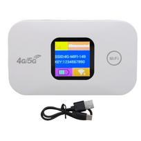 4G Mobile WiFi Hotspot Portable LED Display 300Mbps SIM Slot Connect Up to 10 Devices Portable WiFi Router for Travel Camping balta