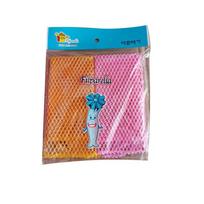 Cleaning Scouring Pad , Multi ,functional Non ,stick Oil Mesh Cloth One Size žalsvai mėlyna