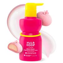 Hula Hoop Brightening Body Lotion by Foxtale| Niacinamide + Kojic Acid + SPF30 | Moisturizes, Brightens, & Even Tones Skin | Prevents Tanning & Sun Da red