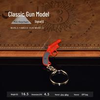 PUBG Peace Keychain: Scorpion, Smith & Wesson Revolver, Luger P08, Colt, Mauser M1895 Model