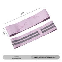 Women's Elastic Resistance Band for Yoga, Hip Training, Squat, and Glute Sculpting