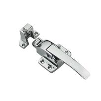 SK1-076 Pramoniniai spynos cilindrai spyruoklinė rankenėlė skląstinė spyna spintelėms šaldikliui Cinko lydinio medžiaga (White,Zinc Alloy) balta