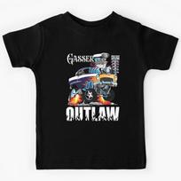 Gasser Outlaw Class Vintage Drag Racing Race Car Kids T-Shirt 130