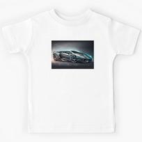 Hyperdrive Horizon - Stylish SuperCar  Kids T-Shirt 140