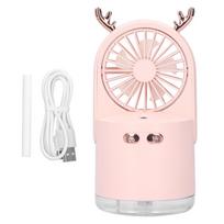 Cooling Water Spray Fan With Simulated Natural Wind Function Multi Gear Adjustment Portable Handheld Fan Long Lasting Humidification For Summer