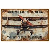 Miegamojo Geležinės Plokštės Retro Metalo Plokštės Plakatai Sienų Dailė Freska Vintažinis Kambario Dekoras Namų Dekoro Elementai Estetinis Vyrai 20x30cm（7.8x11.8inch）