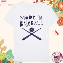 Collection Modern Baseball Baseball Bat T-Shirts S