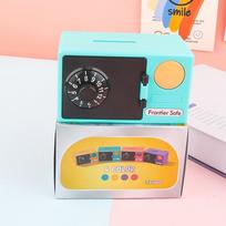 New! 1Pcs New! Year Gift Mini ATM Piggy Bank For Kids With Password Protected Digital Money Saving Box Coin & Cash Deposit Safe