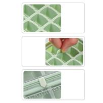 28 Grids Ice Cube Tray Large Capacity Ice Tray with Lid Stackable Ice Cube Maker Mould  For Freezer