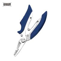 Kingdom Fishing Tools Žvejybos replės žirklinės pintinės linijos jaukų pjoviklis kabliukų šalinimo kabliukas daugiafunkcinių reikmenų įrankių rinkiniai priedai raudona