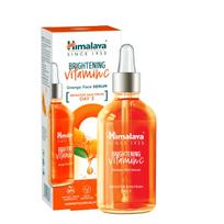 Himalaya Brightening Vitamin C Orange Face Serum, 15 mL | With Vitamin C, Niacinamide & Hyaluronic Acid | Brighter Skin from Day 3 | Dermatological oranžinė