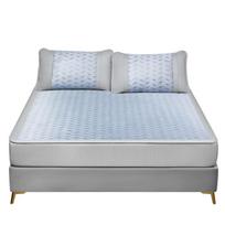 Luolai Class A Antibacterial Washable Ice Rattan Cooling Mat Set 1.8m Bed