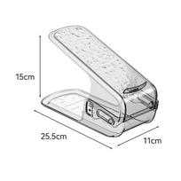 Double Layer Shoe Rack Solid Color Footwear Support High Quality Shoe Organizer  Cabinet skaidri